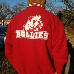 Columbus Bullies Retro NFL Varsity Jacket 6XL